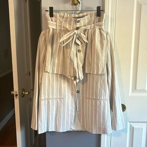 Abercrombie and fitch blazer and short set
